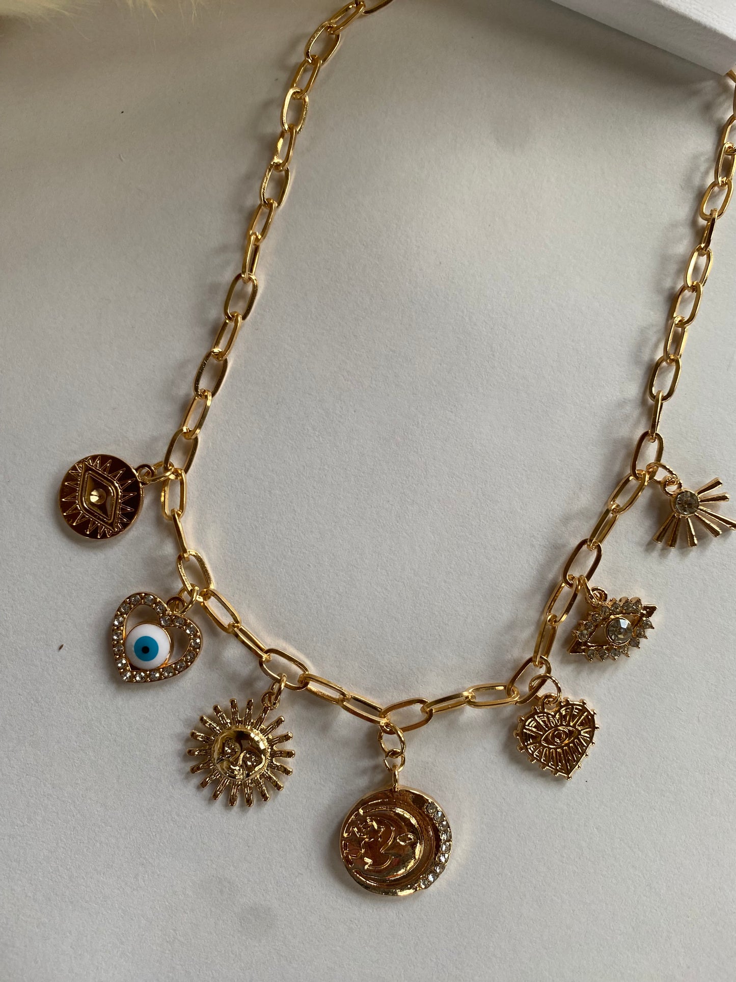 Evil Eye Charm Necklace