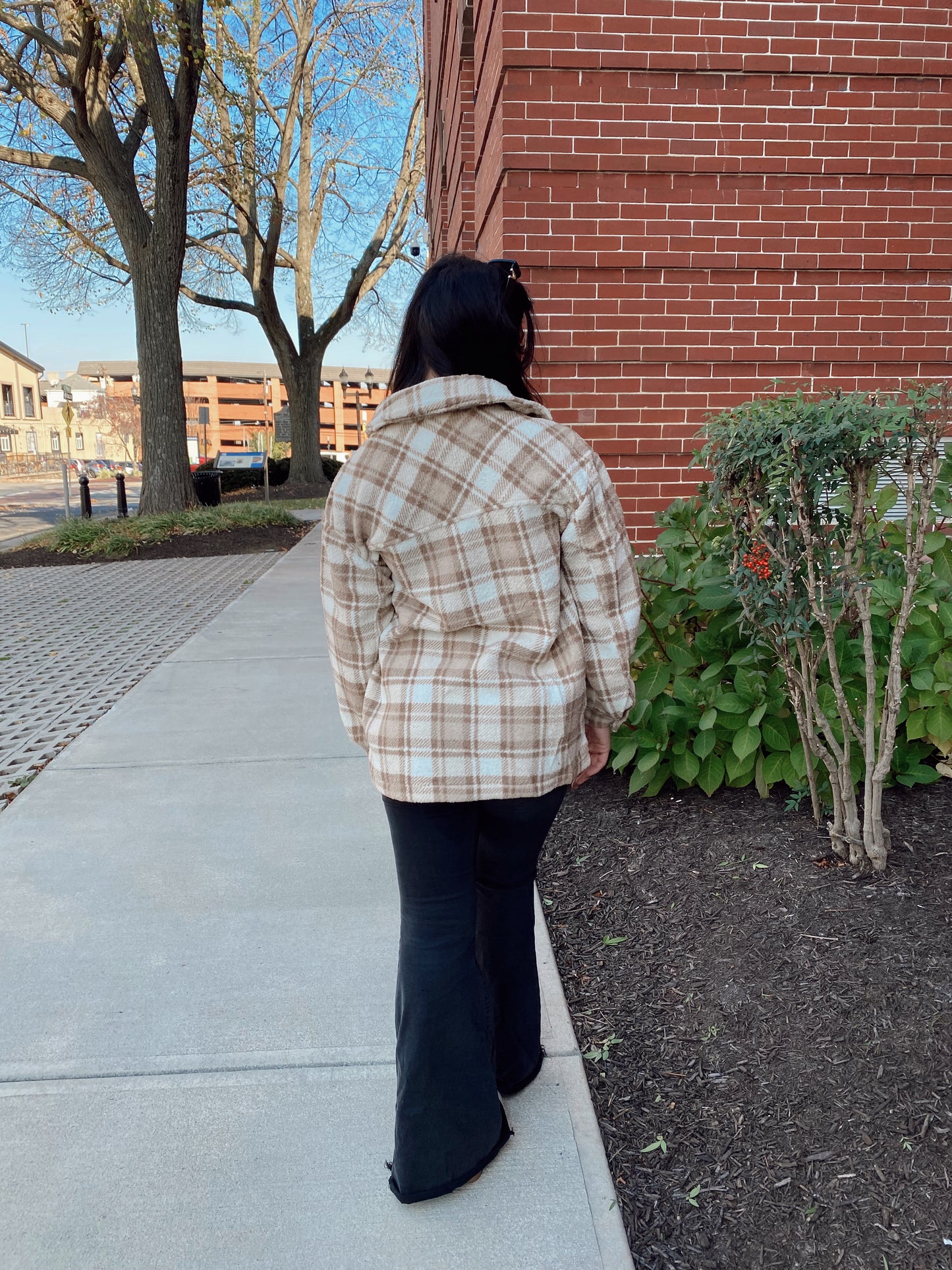 Caramel Fleece Flannel