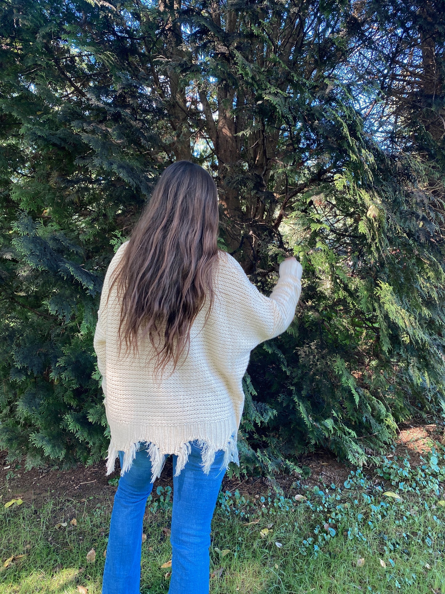 Autumn Fringe Sweater
