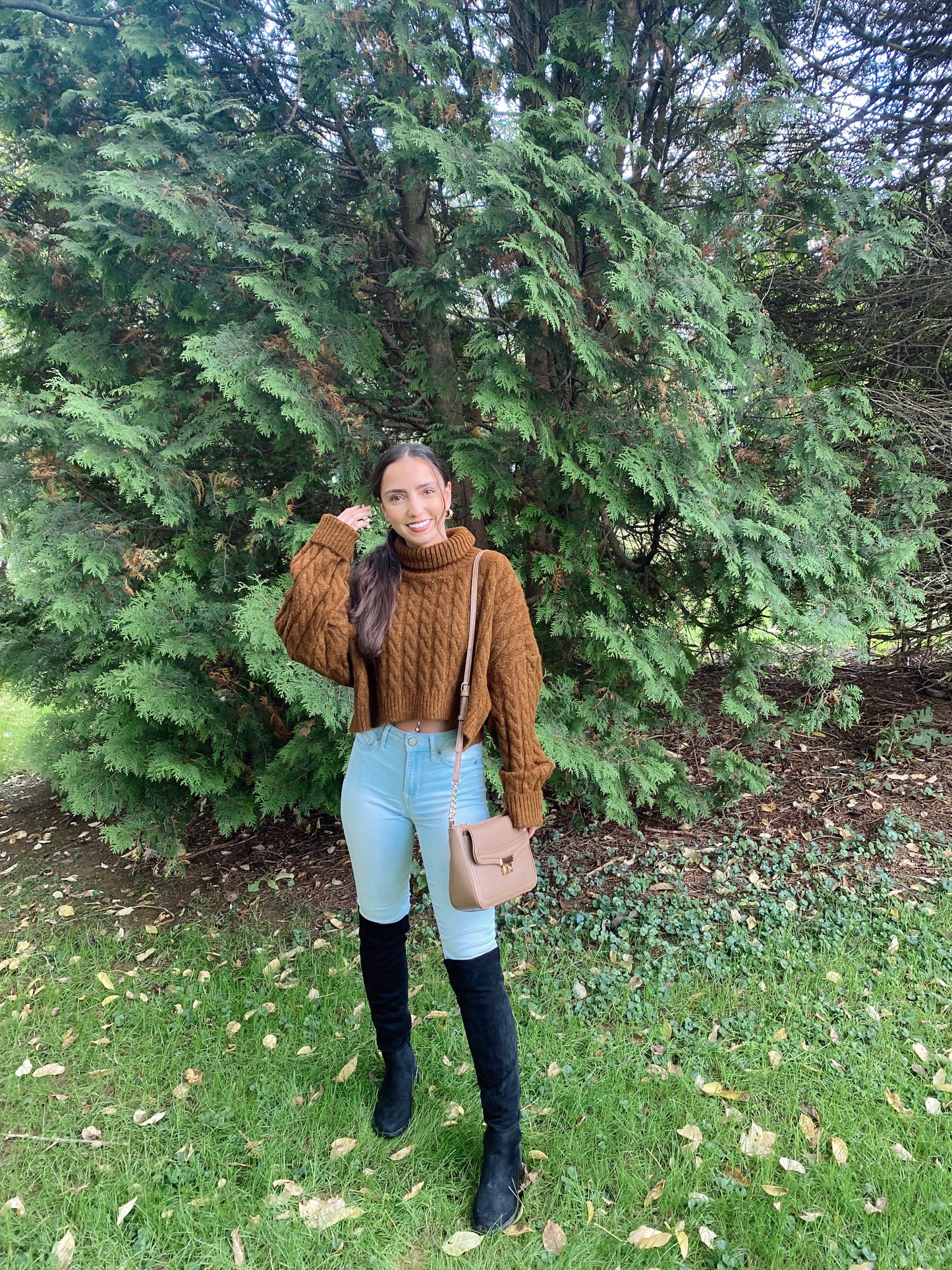 Cabin Knit Turtleneck Sweater