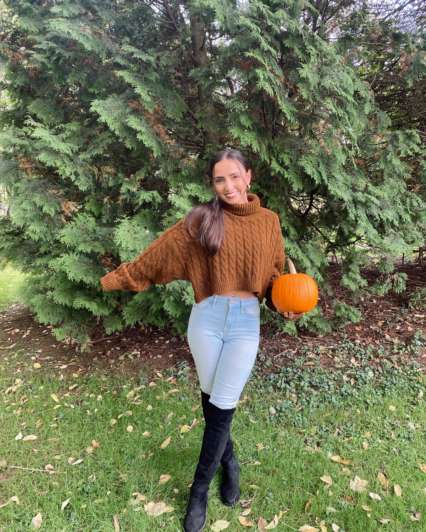 Cabin Knit Turtleneck Sweater