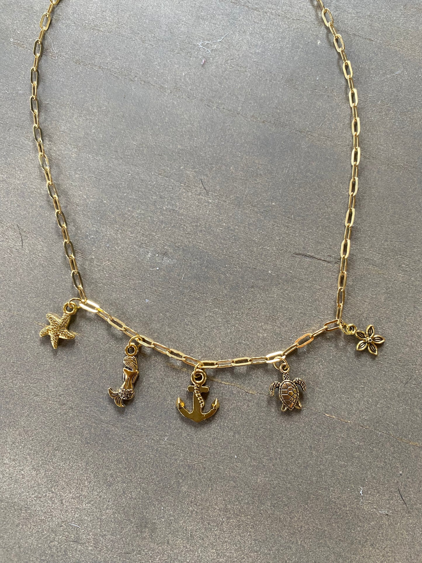 Beach Charm Necklace
