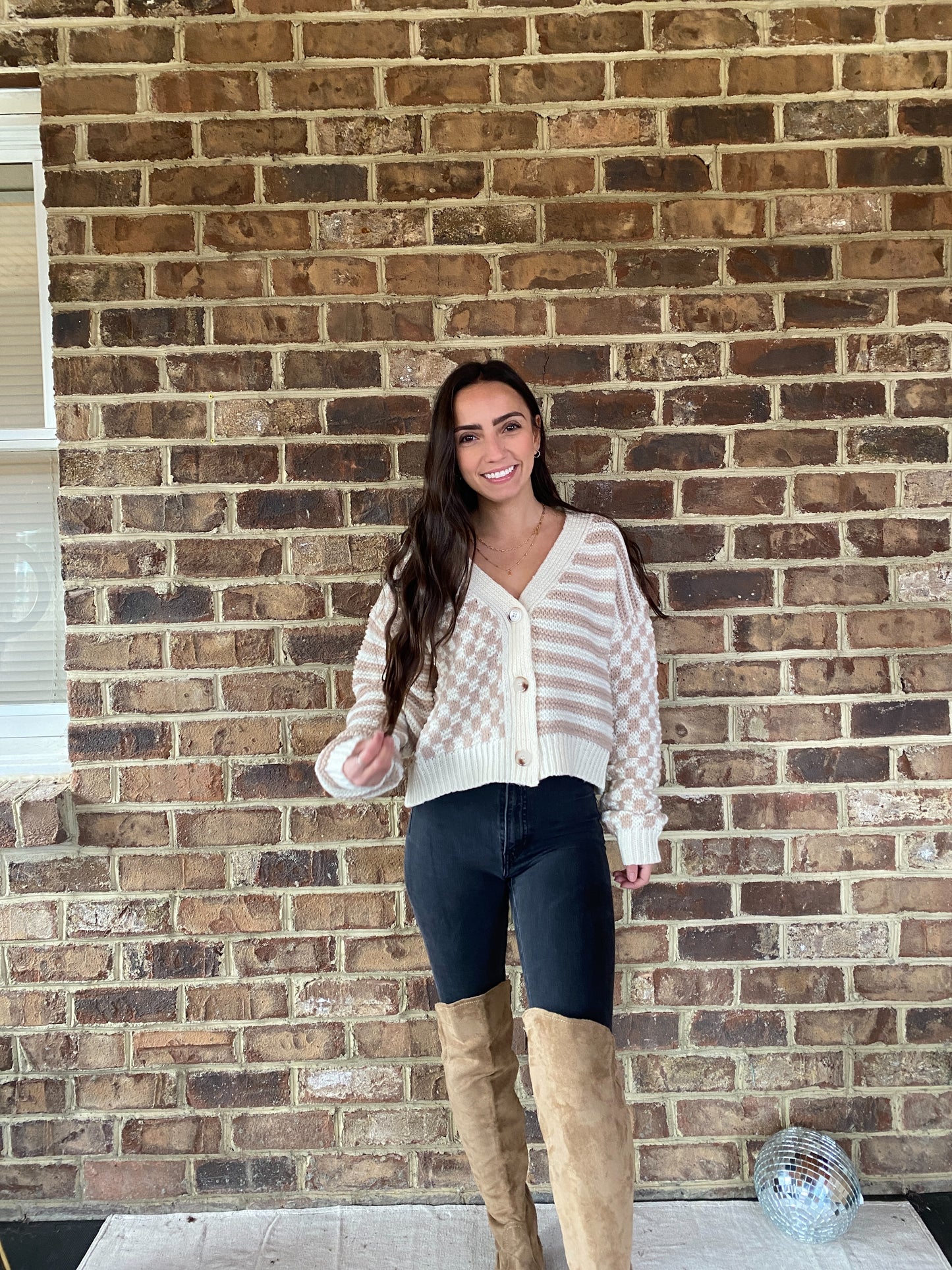 Buttoned Up Cardigan Sweater