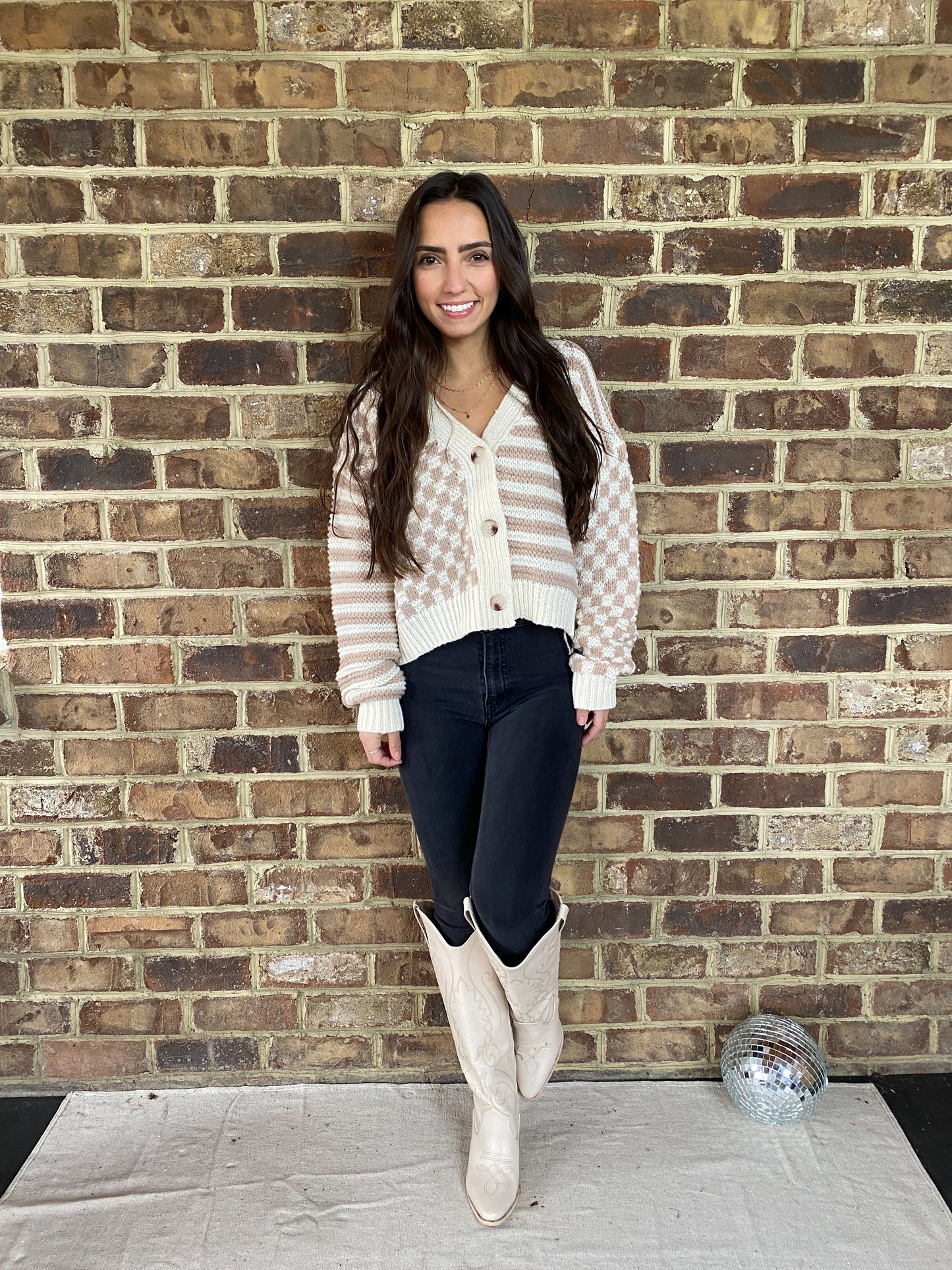 Buttoned Up Cardigan Sweater