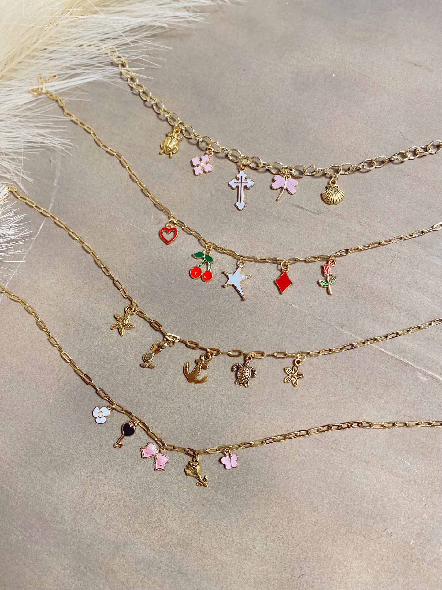 Beach Charm Necklace