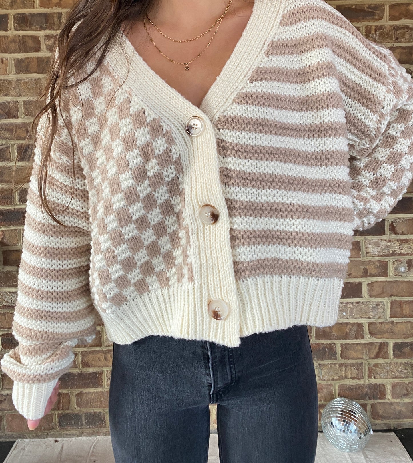 Buttoned Up Cardigan Sweater