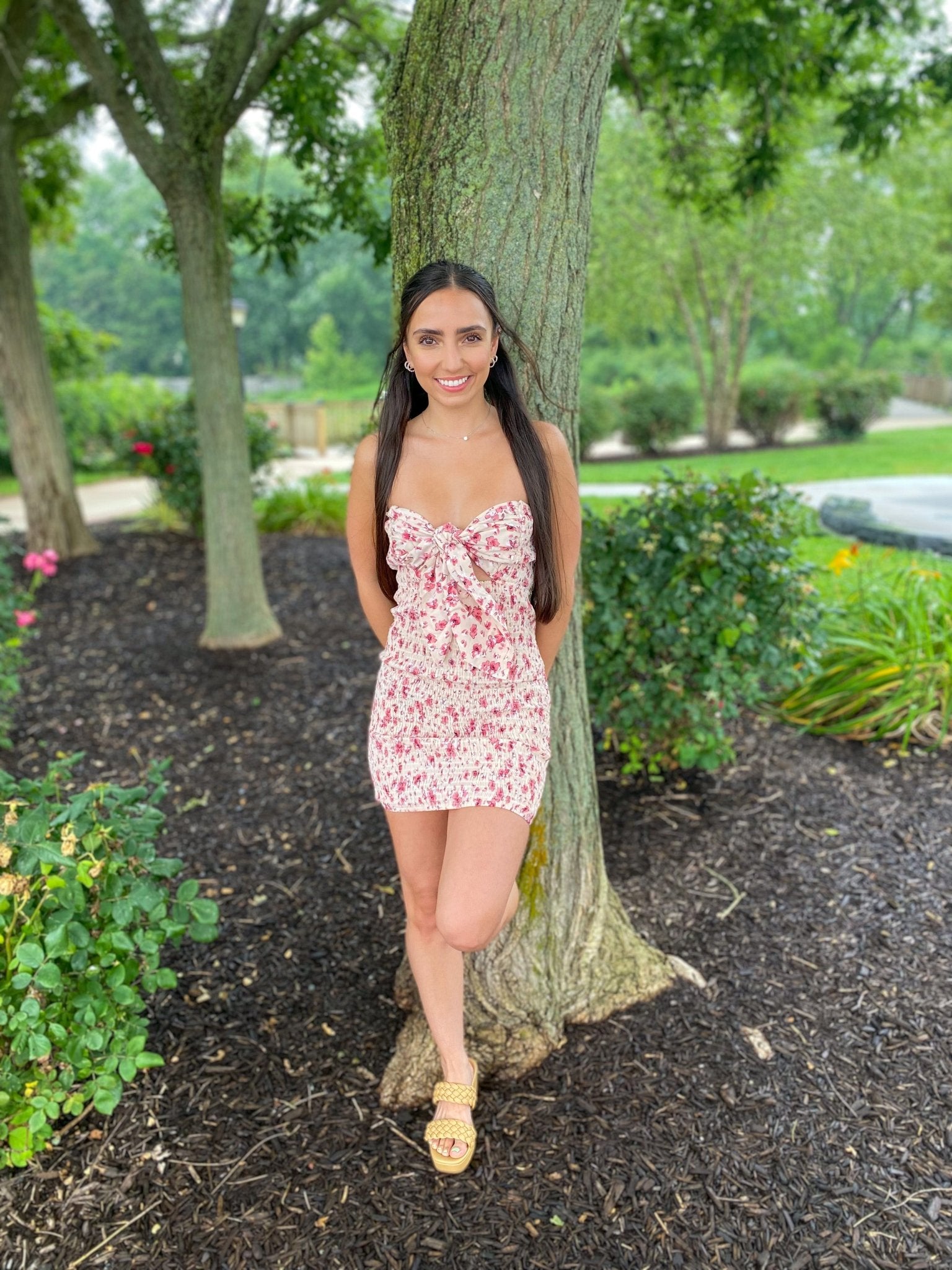 pink paradise dress Pink Paradise Long Dress