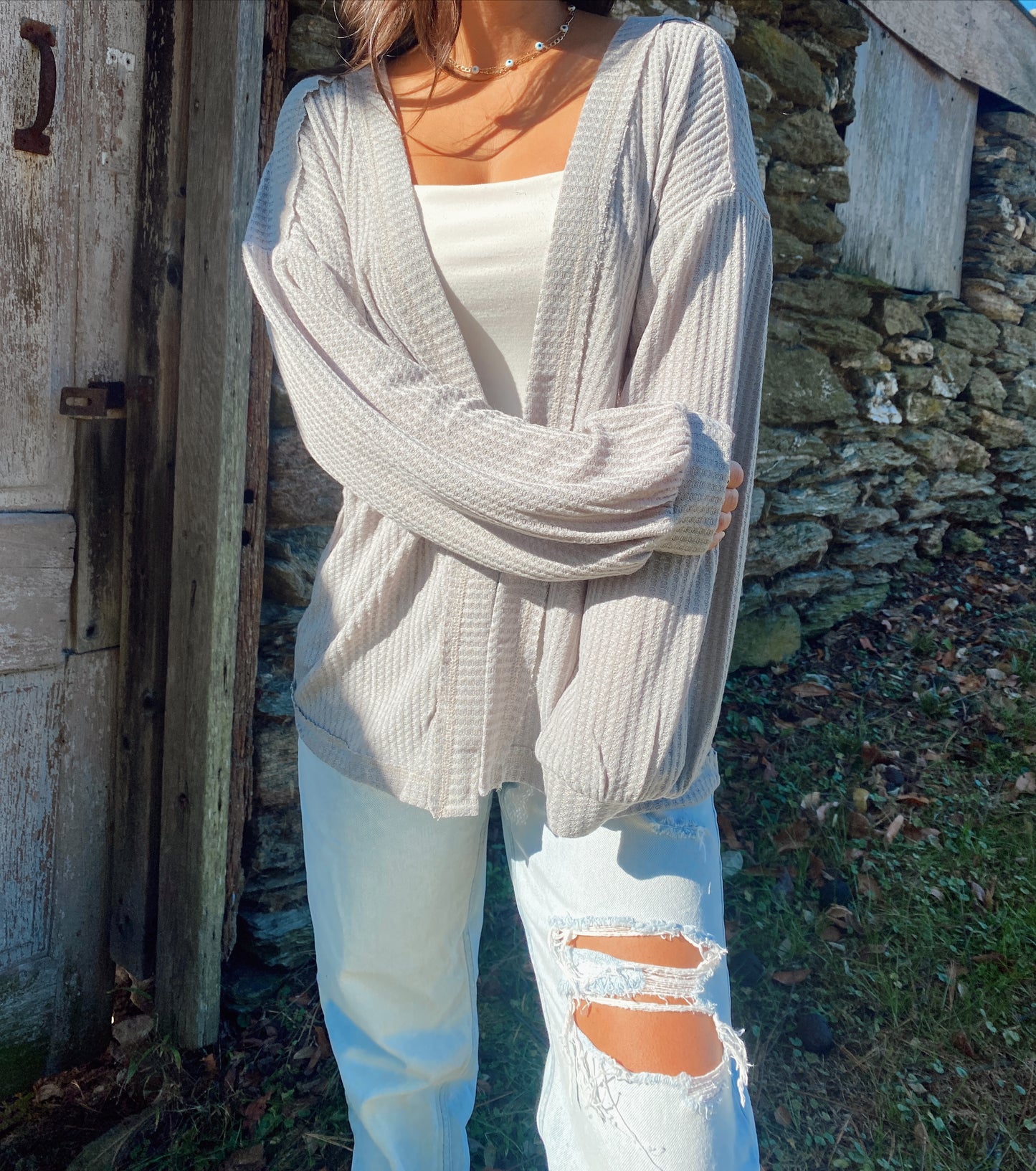 Silver Bells Cardigan