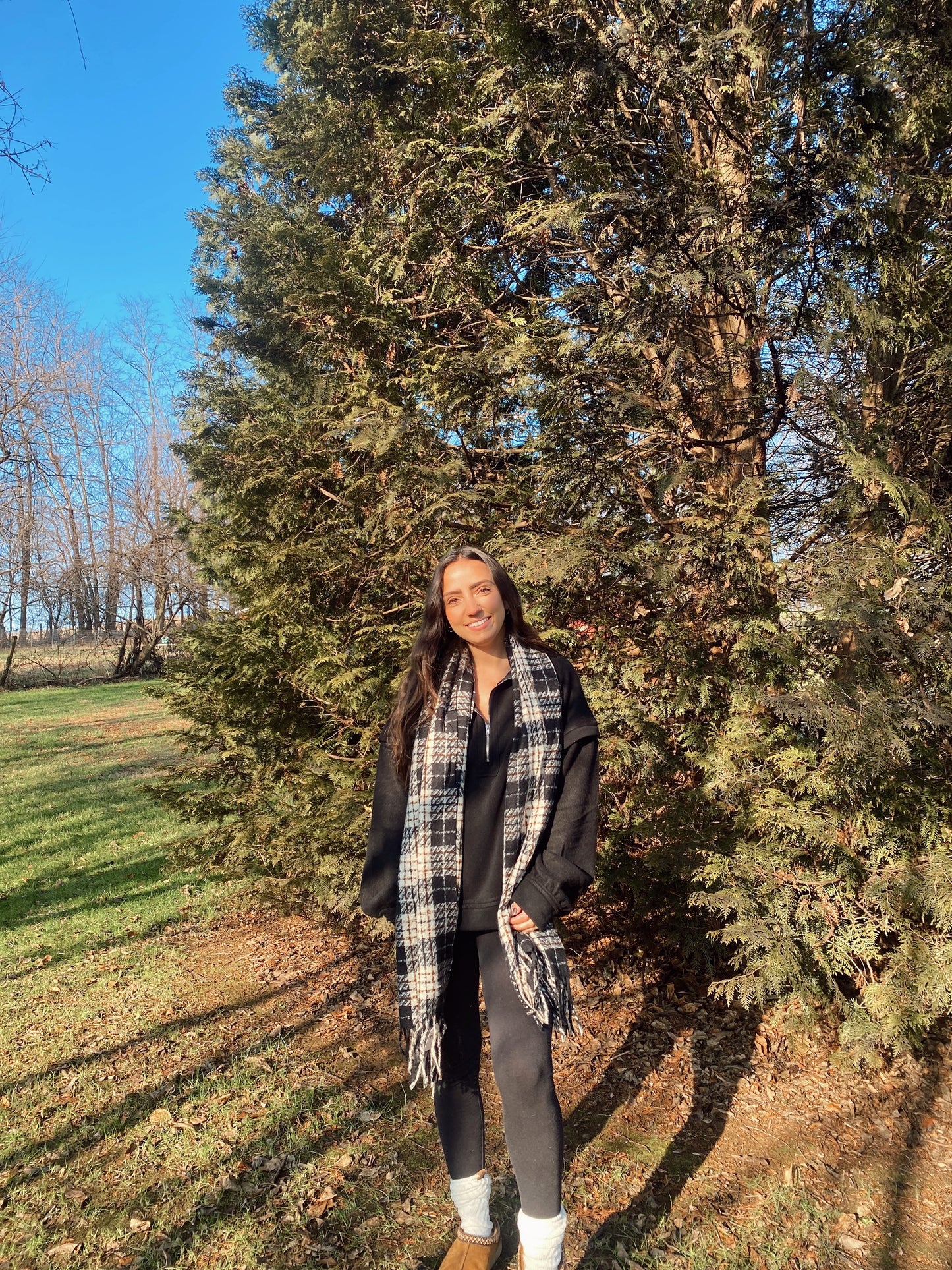 Black Quarter Zip Up Jacket