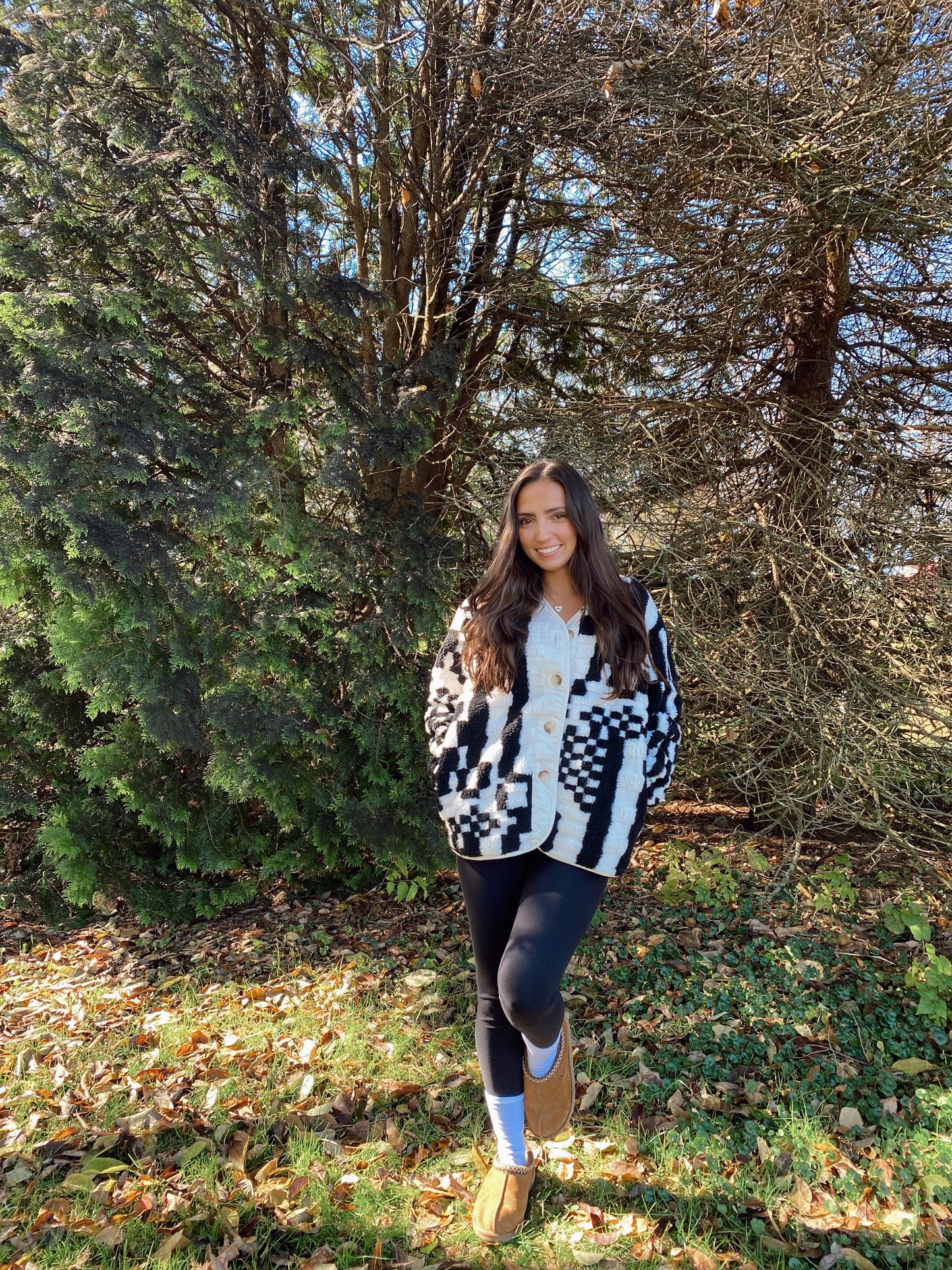 Frost & Coal Checkered Jacket