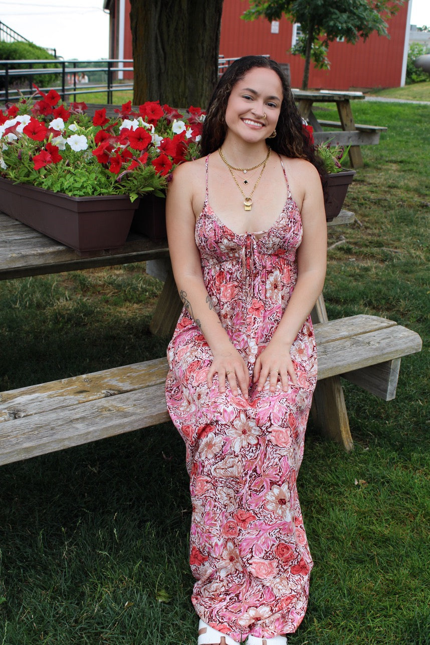 Summer Floral Maxi Dress