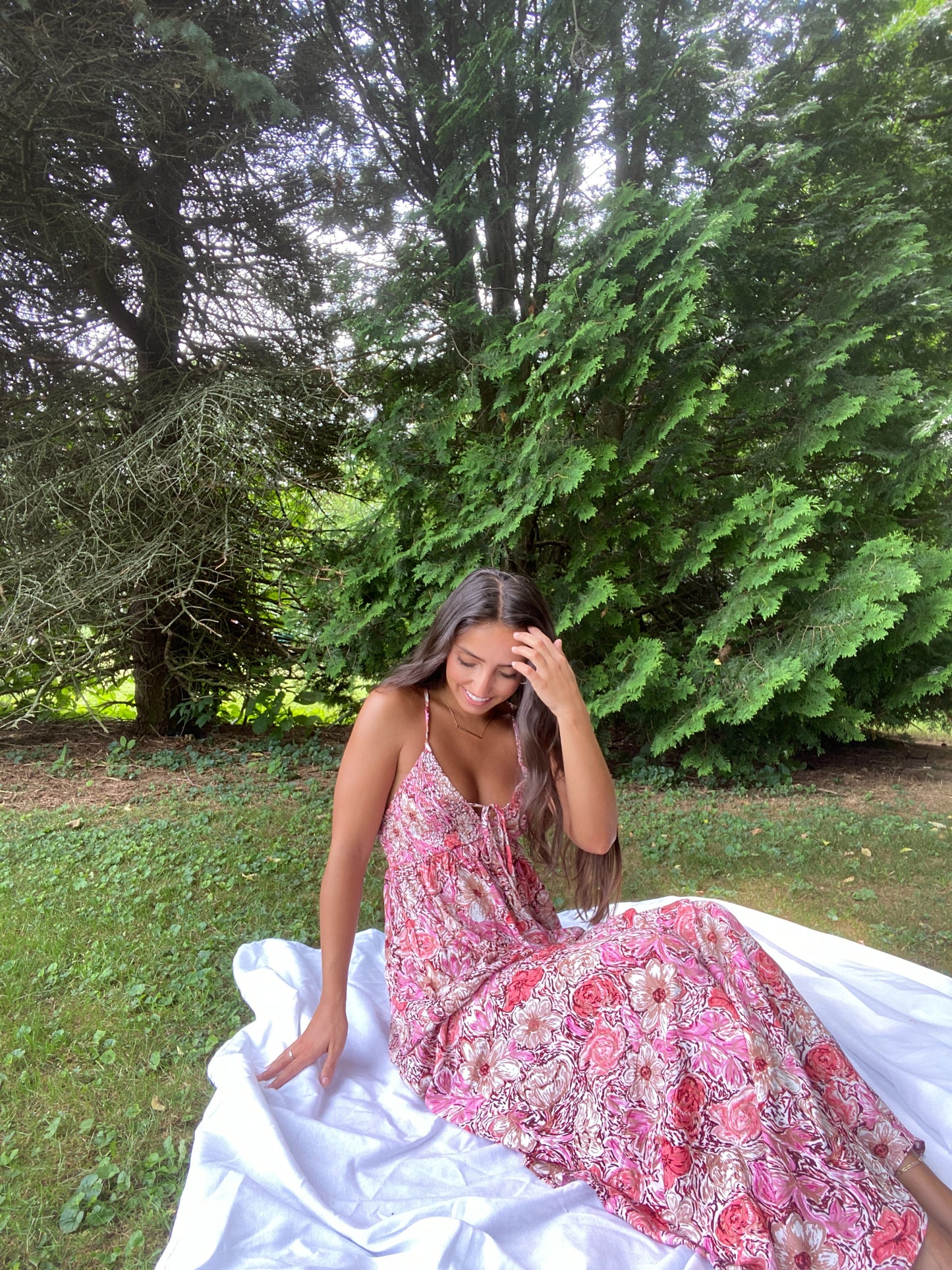 Summer Floral Maxi Dress