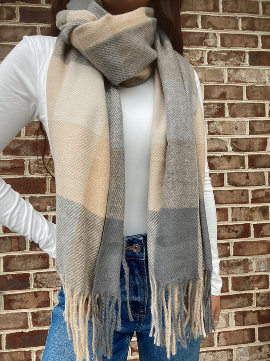 Color Block Scarf