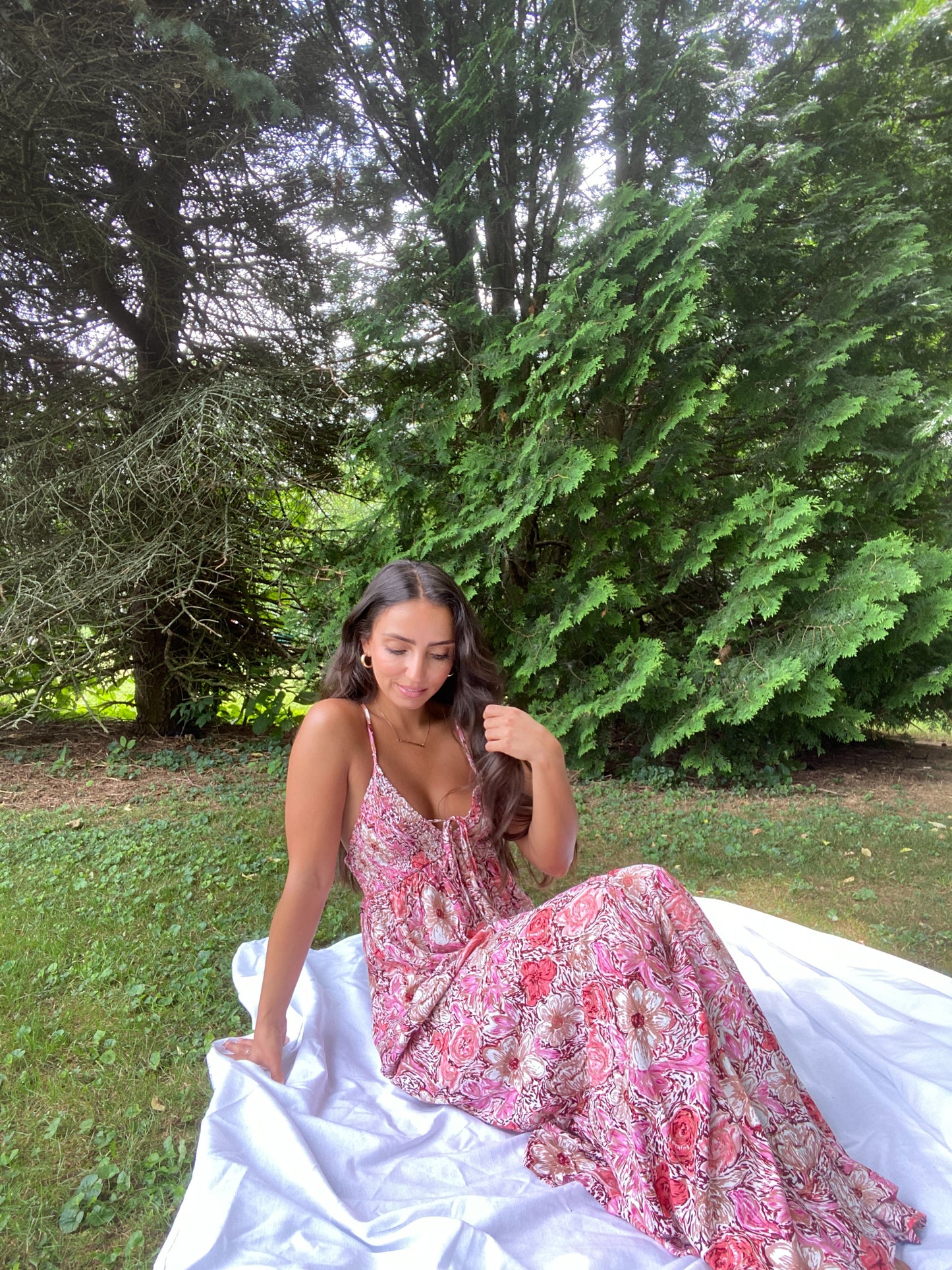 Summer Floral Maxi Dress