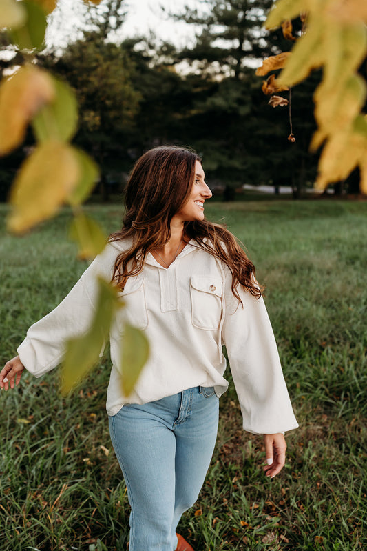 Ivory Hoodie